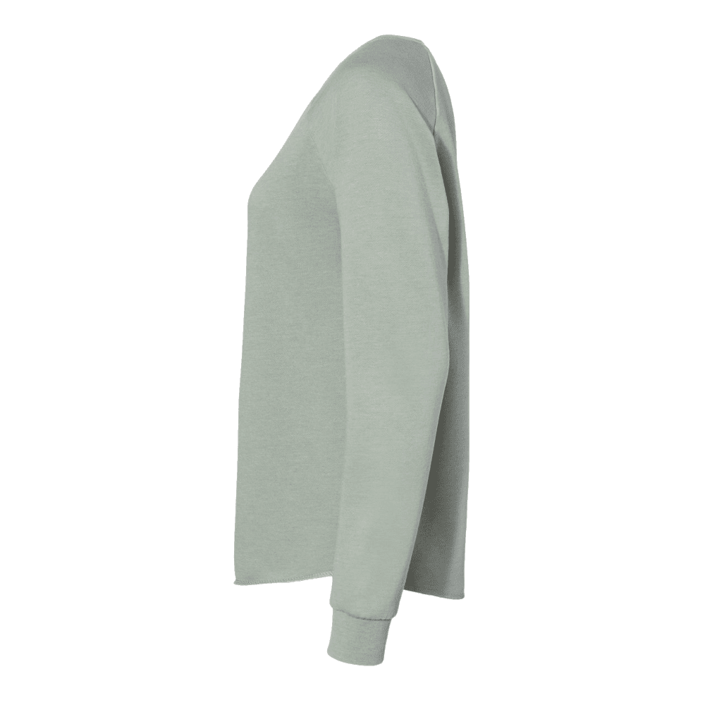 Equestrian Lifestyle Women's Crewneck Sweatshirt – Mint California Wave Horseshoe Phrase